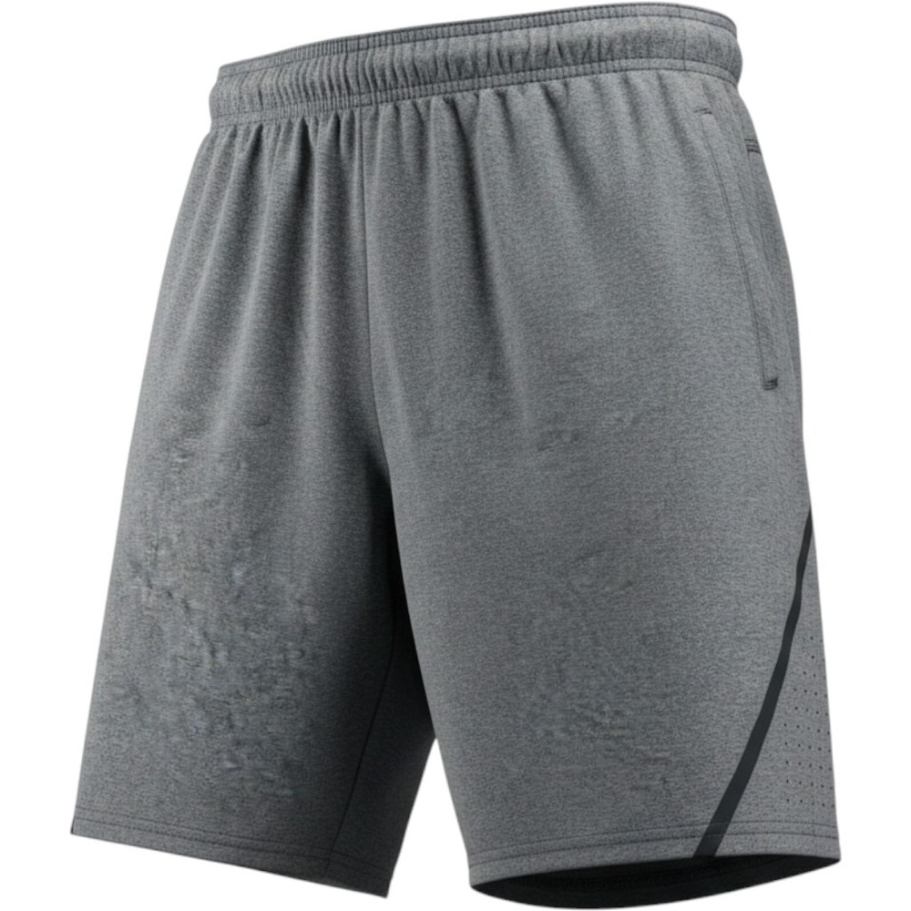Champion Performance Athletic Shorts Pockets Gray Small Polyester Spandex Mens